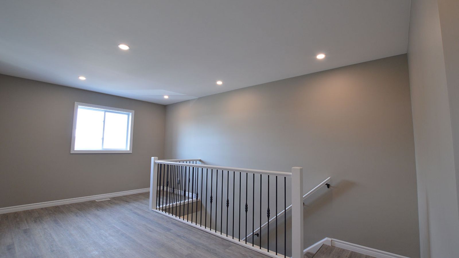 upstairs entrance of Trailblazer homes project