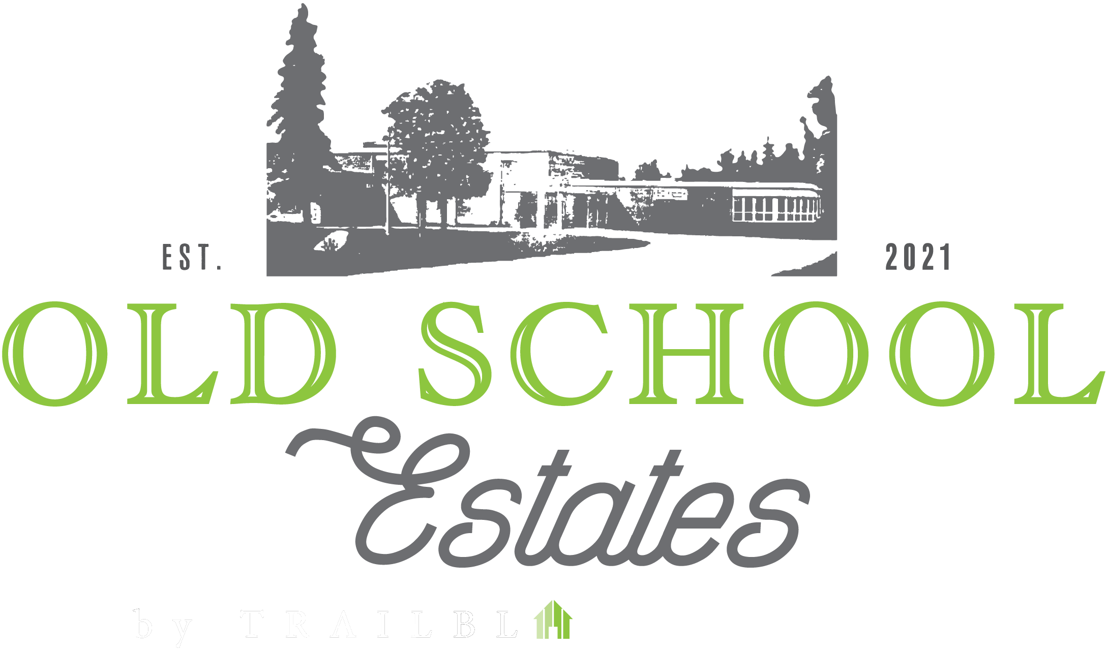 Trailblazer Homes logo in white
