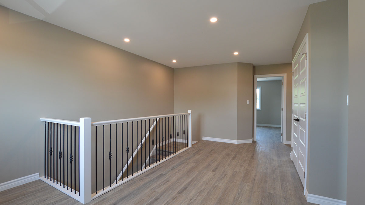 upstairs entrance of Trailblazer homes project